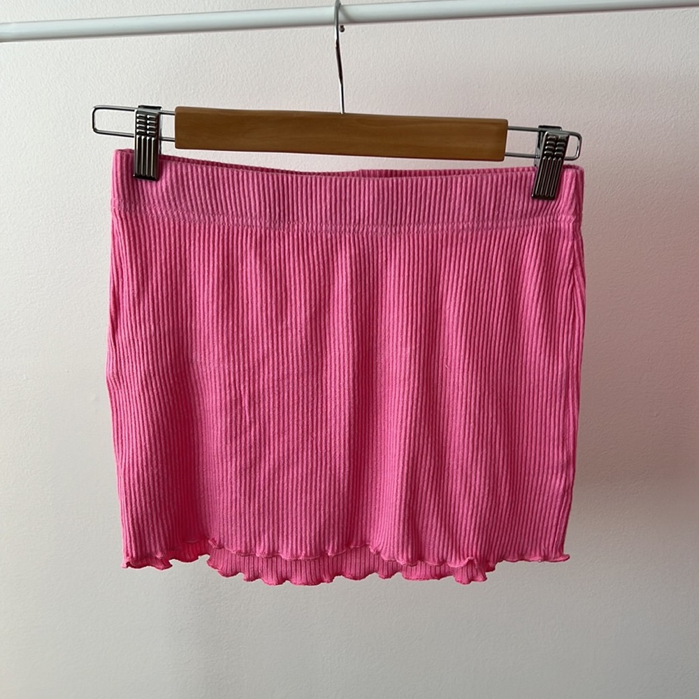 PacSun Pink Ribbed Set - Picture 7 of 10
